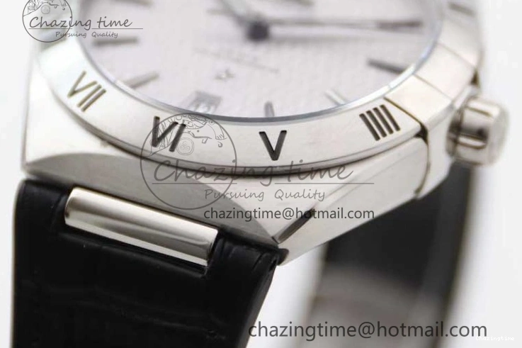 1231 Constellation SS SBF 1:1 Best Edition White Dial on Black Gummy Strap A8900 Super Clone Attractive 7799